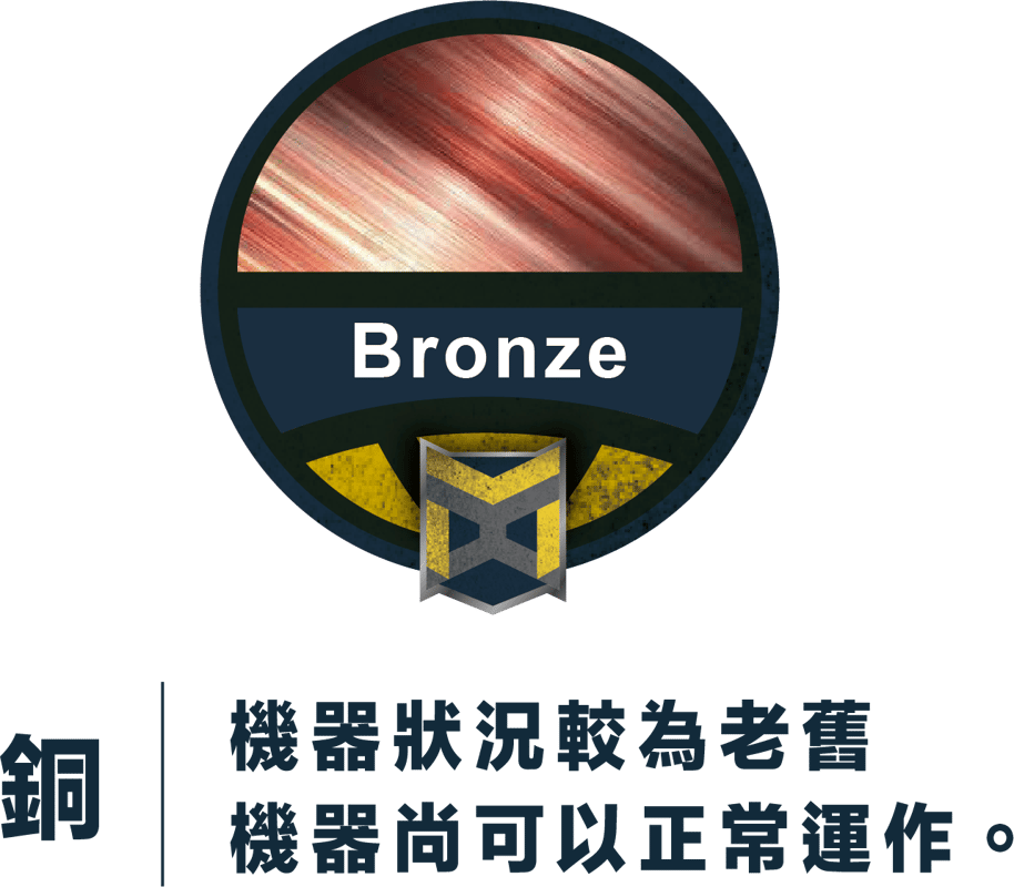 bronze level